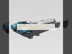 เครื่องหมุนเหวี่ยงตกตะกอนแบบเกลียว โซลูชันที่สมบูรณ์แบบสำหรับการแยกน้ำมันและน้ำความเร็วสูง