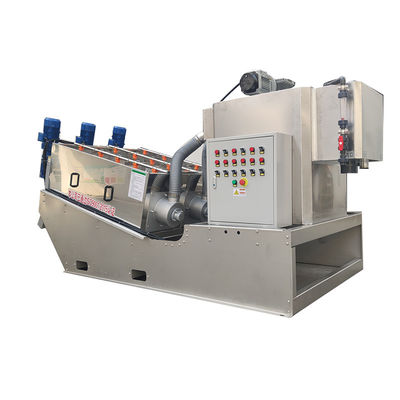 เครื่องอัดเกลียวแบบเกลียวกดสำหรับเครื่องบำบัดน้ำเสีย