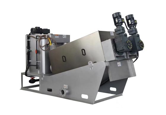 เครื่องอัดเกลียวแบบเกลียวกดสำหรับเครื่องบำบัดน้ำเสีย