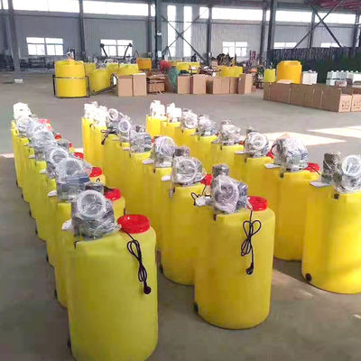 การบำบัดน้ำเสียอุปกรณ์จ่ายอัตโนมัติ Pac/Pam Polyaluminum Chloride Mixing