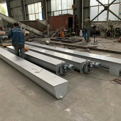 สกรูลำเลียงกากตะกอนรูปตัวยูเหล็กกล้าคาร์บอนพร้อมเพลา