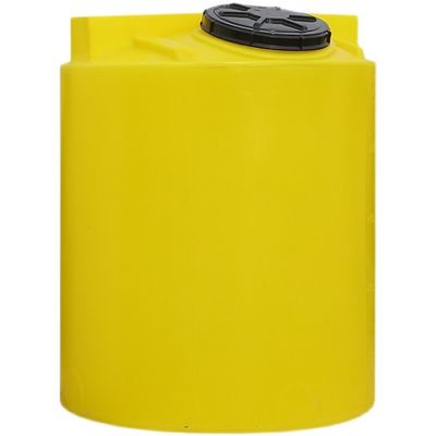 ถังจ่าย PE ด้านล่างกลมขนาด 100 ลิตร Pac / Pam การผสมสารน้ำเสียเคมี