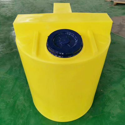 ถังผสมพลาสติกก้นแบน PE ขนาด 200 ลิตร PAM การเติมน้ำยาบำบัดน้ำเสีย