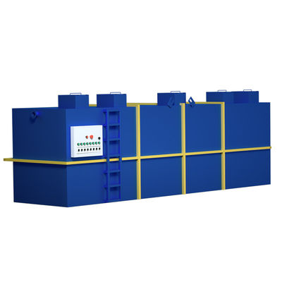 เหล็กคาร์บอนฝัง MBR อุปกรณ์บำบัดน้ำเสียแบบครบวงจรโรงพยาบาลในประเทศ 10m3 / H