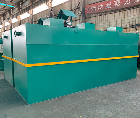 เหล็กคาร์บอนฝัง MBR อุปกรณ์บำบัดน้ำเสียแบบครบวงจรโรงพยาบาลในประเทศ 10m3 / H