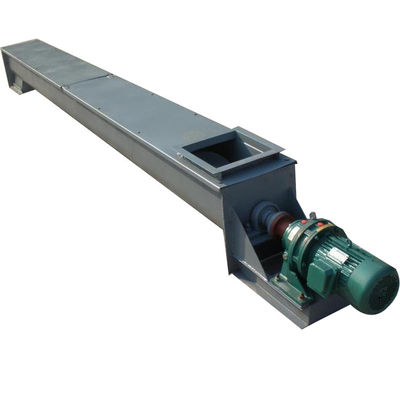 สกรูลำเลียงเพลาสแตนเลสเหล็กกล้าคาร์บอนชนิด U กากตะกอนหินผงแห้งน้อยลง