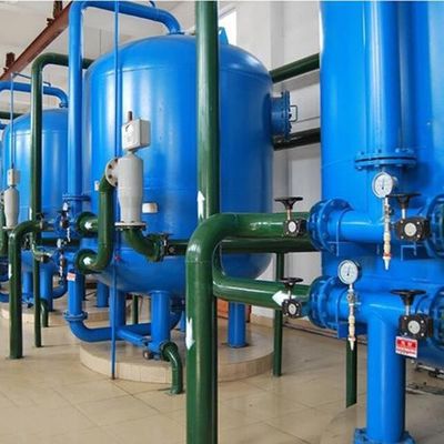 30m3 / H multi media filter สแตนเลสสตีลควอตซ์ทรายถ่านกัมมันต์ตัวกรอง