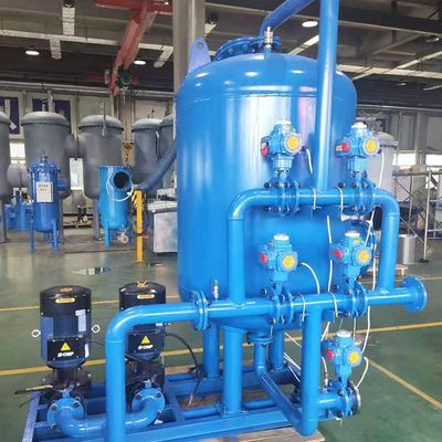 30m3 / H multi media filter สแตนเลสสตีลควอตซ์ทรายถ่านกัมมันต์ตัวกรอง