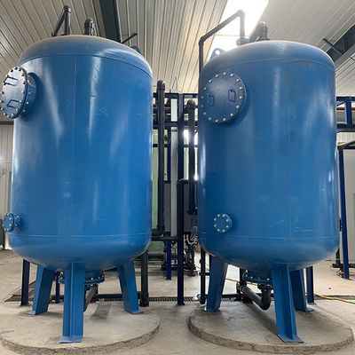 30m3 / H multi media filter สแตนเลสสตีลควอตซ์ทรายถ่านกัมมันต์ตัวกรอง