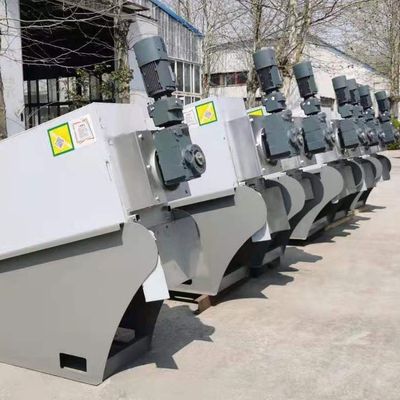 15m3 / H เครื่องแยกกากตะกอนเกลียวโรงงานอาหารอุปกรณ์แยกน้ำออกจากกากตะกอน