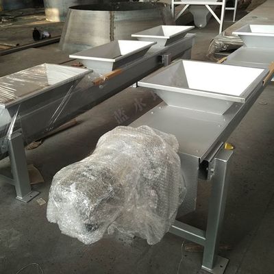 10t/h สกรูลำเลียงแบบไม่มีเพลา 304 สแตนเลสกากตะกอนและอุปกรณ์ลำเลียงขี้เถ้า