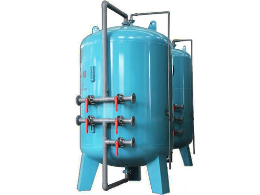 304 สแตนเลสกรองถ่านกัมมันต์อุปกรณ์บำบัดน้ำเสียอุตสาหกรรม 2T / H