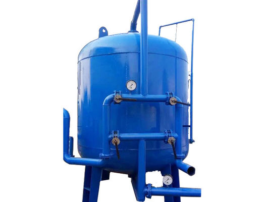 304 สแตนเลสกรองถ่านกัมมันต์อุปกรณ์บำบัดน้ำเสียอุตสาหกรรม 2T / H