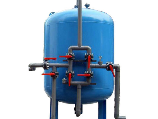 304 สแตนเลสกรองถ่านกัมมันต์อุปกรณ์บำบัดน้ำเสียอุตสาหกรรม 2T / H