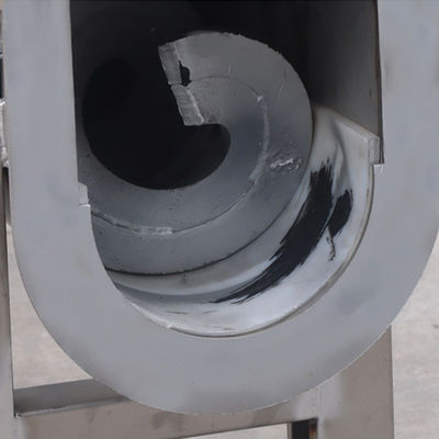 U Groove Shaftless Screw Conveyor Breeding โรงงานสิ่งทอ Sludge Spiral Conveyor