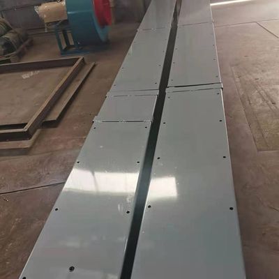 สกรูลำเลียงกากตะกอนเหล็กกล้าคาร์บอน ผงแห้ง สายพานลำเลียงเกลียวอุตสาหกรรม