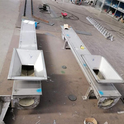 U Type Screw Conveyor สำหรับกากตะกอนซีเมนต์ขี้เถ้าแร่ Ore Grain