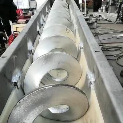 U Type Screw Conveyor สำหรับกากตะกอนซีเมนต์ขี้เถ้าแร่ Ore Grain