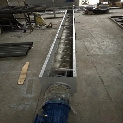 สกรูลำเลียงการเกษตรสแตนเลส 304 ป้อน Shaftless เหล็กกล้าคาร์บอน