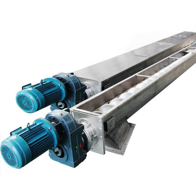 สกรูลำเลียงการเกษตรสแตนเลส 304 ป้อน Shaftless เหล็กกล้าคาร์บอน