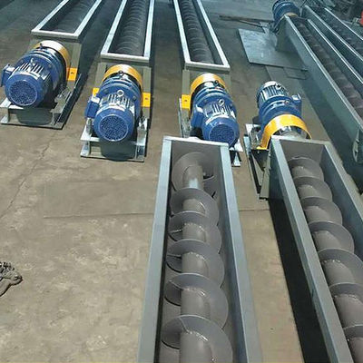 สกรูลำเลียงไร้เพลาสแตนเลสทนต่ออุณหภูมิสูง