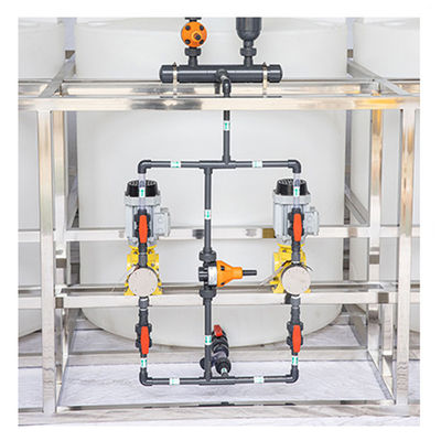 เครื่องตวงยาอัตโนมัติเต็มรูปแบบ 4500L/H ละลายผสมในตัว