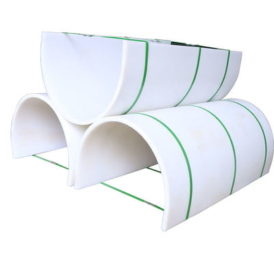 สายพานสกรูเหล็กกล้าคาร์บอนที่ปรับแต่งได้สายพานป้อนผงแห้งชนิด U ยาว 7 ม