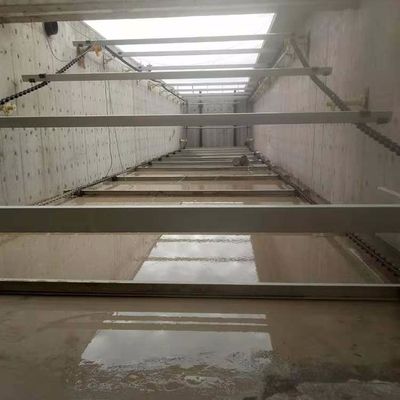 SS304 Chain Plate Sludge Scraper System ความยาว 18 ม. โรงบำบัดน้ำเสีย