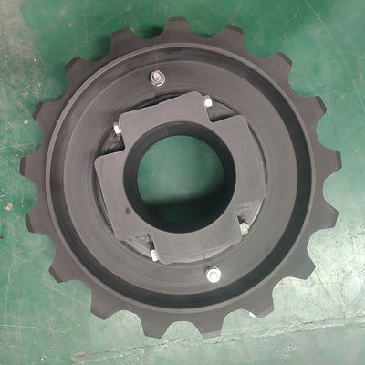 SS304 Chain Plate Sludge Scraper System ความยาว 18 ม. โรงบำบัดน้ำเสีย