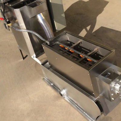 SS304/316 Screw Press Sludge Dewatering Machine 2.25kw Automatic Running