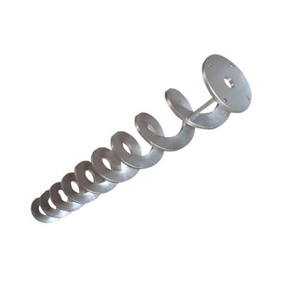 304/316SS สายพานลำเลียงแบบเกลียวเกลียวซีเมนต์ถ่านหินปูนขาว 1.5-5.5kw