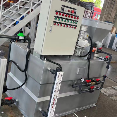 หน่วยเตรียมโพลิเมอร์ระบบจ่ายโพลิเมอร์ที่ปรับแต่งได้ 250L-10000L