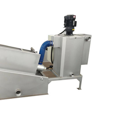 เครื่องบำบัดน้ำเสียกากตะกอนน้ำเสีย Multi Screw Press 1-2500kgs/H