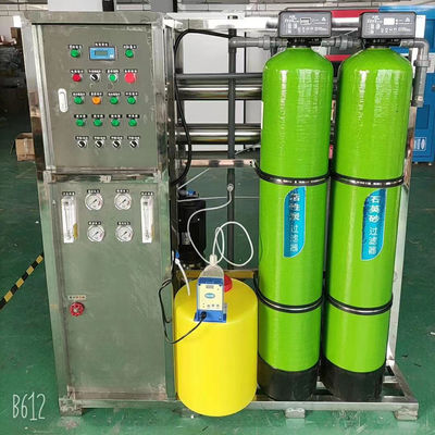 ISO9001 500lph เครื่องกรองน้ำระบบ Reverse Osmosis สำหรับดื่ม