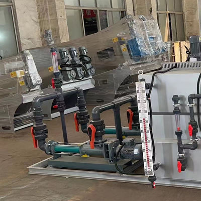 PAM โพลิเมอร์เคมีปูน ระบบการเติมประทานอัตโนมัติ สําหรับการบําบัดน้ําเสีย