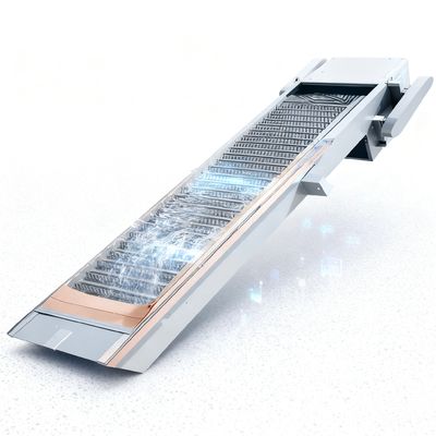 สแตนเลสโรตารี่ฟันคราดตะแกรงอุปกรณ์บำบัดน้ำเสีย