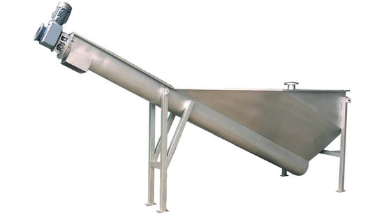 สกรูไร้เพลา Desanding Equipment Grit Water Separator