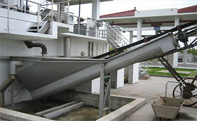 350mm Grit Separator น้ำเสีย 0.55Kw Cyclone Grit Separator