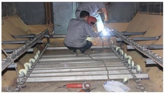 3m Chain Scraper System เหล็กกล้าคาร์บอนสำหรับถังบำบัดน้ำเสีย