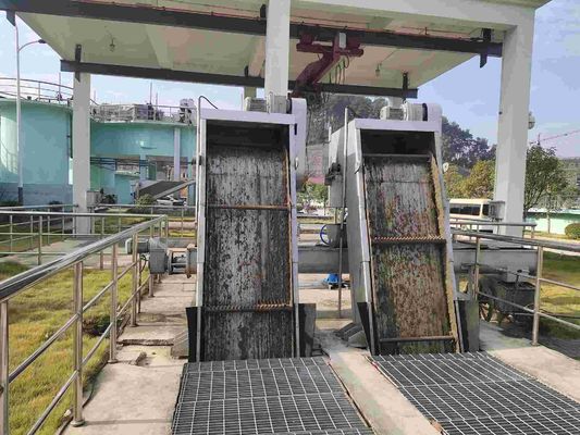 หน้าจอแถบเครื่องกล 1500 มม. เครื่องแยกของเหลวแบบโรตารี่