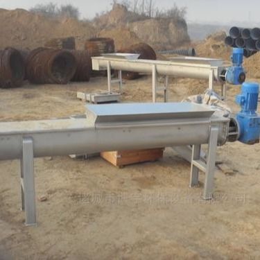 6.5m3 / h ระบบกดสกรูสำหรับเพลาบำบัดน้ำเสีย Type