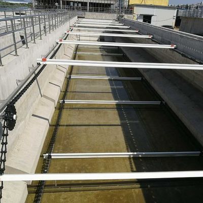 4.5m Traveling Bridge Sludge Scraper วัสดุขูดแผ่นโลหะที่ไม่ใช่โลหะ