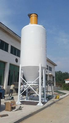 6.8m Lime Storage Silo บำบัดน้ำเสียอุตสาหกรรม