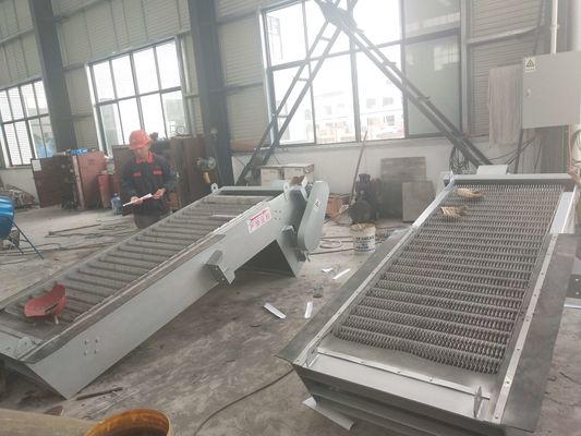 SS304 Coarse Mechanical Bar Screen for Wastewater Treatment