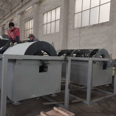 การเคลื่อนย้ายวงแหวนสกรูเพลาโรตารี่ดรัม Thickener Gravity Sludge Thickener 30m3 / H