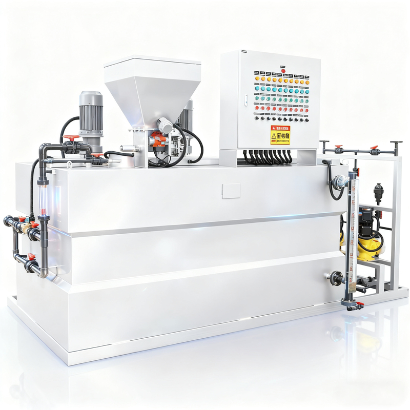 3000L/H Automatic Dosing System SS สำหรับการพิมพ์การย้อมสีการบำบัดน้ำเสีย