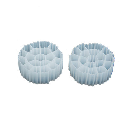 สื่อกรองพลาสติกชีวภาพแบบลอยตัว HDPE MBBR ฟิลเลอร์ฟลูอิไดซ์เบด