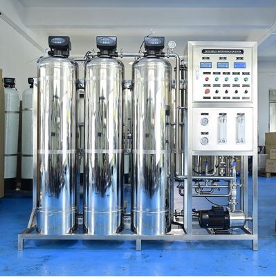 ระบบบำบัดน้ำ RO เครื่องกรองน้ำอุตสาหกรรมเชิงพาณิชย์ 250lph