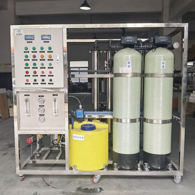 1T/H RO Reverse Osmosis Level5 อุปกรณ์บำบัดน้ำปราศจากไอออนสำหรับอุตสาหกรรม