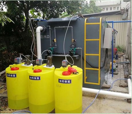 1000L/H PE Pac Pam Flocculant เครื่องจ่ายยาอัตโนมัติละลายช้า